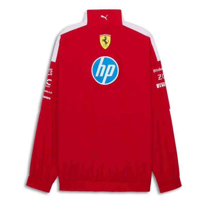 PUMA x Scuderia Ferrari 2025 Drivers T7 Oversized Jakke «Mørk Kirsebær»