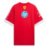 PUMA x Scuderia Ferrari 2025 Replica Oversized-Fit Drivers T-skjorte «Mørk kirsebær»