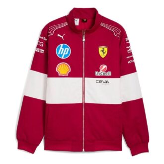 PUMA x Scuderia Ferrari Racing Jakke «Mørk Kirsebær»