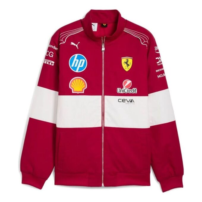 PUMA x Scuderia Ferrari Racing Jakke «Mørk Kirsebær»