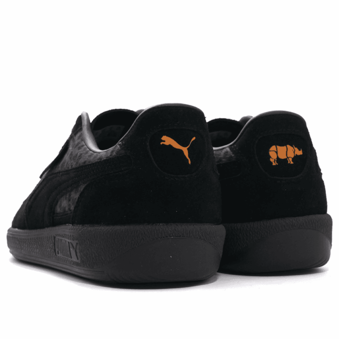 PUMA x Scye Palermo Leo «Svart Rickie Oransje»