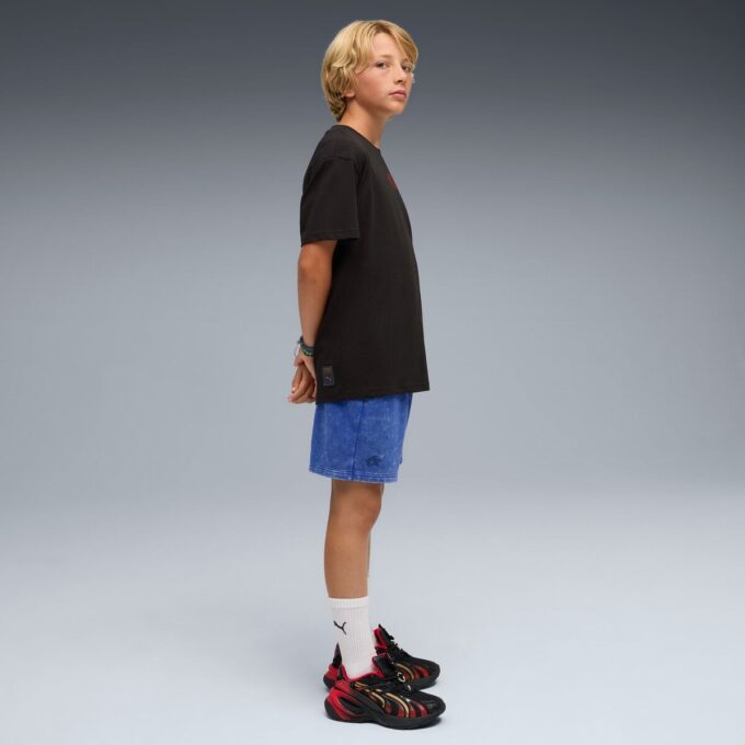 PUMA x SONIC THE HEDGEHOG t-skjorte med grafikk til store barn