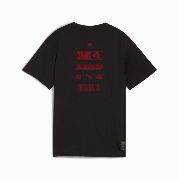 PUMA x SONIC THE HEDGEHOG t-skjorte med grafikk til store barn