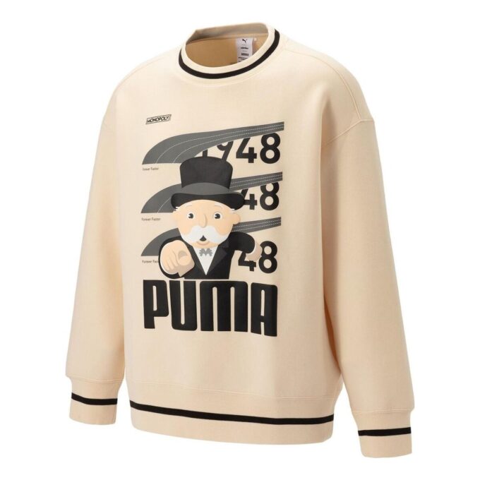 PUMA x Staffonly X Monopoly Logo Genser «Beige»