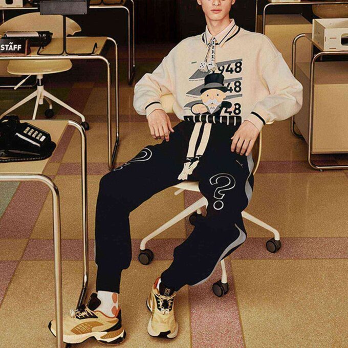 PUMA x Staffonly X Monopoly Logo Genser «Beige»
