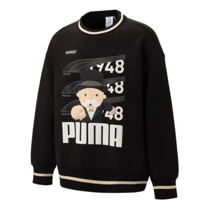 PUMA x Staffonly X Monopoly Logo Genser «Svart»