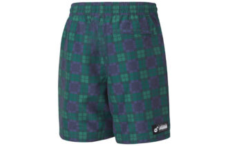 PUMA x The Hundreds Crossover Print Athleisure Casual Sportshorts Grønn