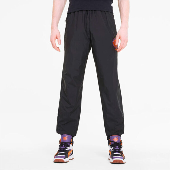 PUMA x The Hundreds treningsbukse «Svart Rød»