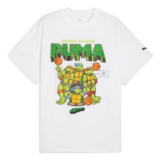 PUMA x TMNT Basketball T-skjorte «Hvit»