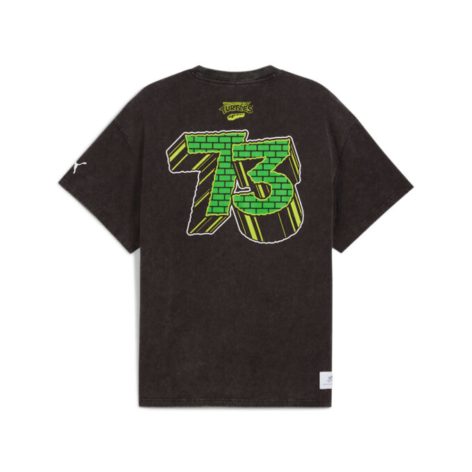 PUMA x TMNT Basketball T-skjorte «Vasket svart»