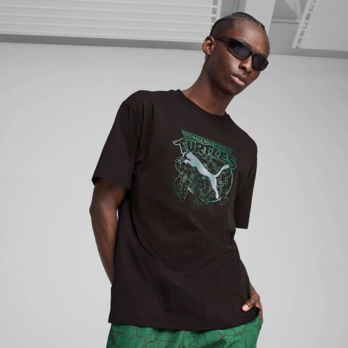 PUMA x TMNT Herre Avslappet Graphic T-skjorte