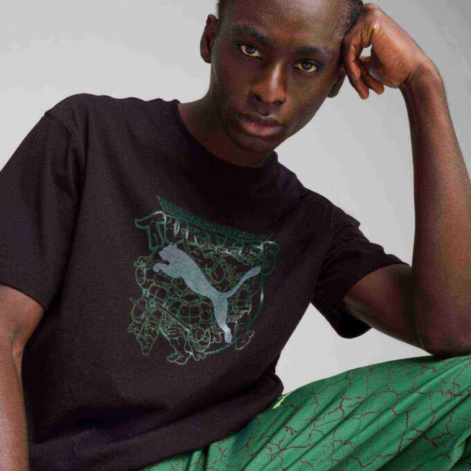 PUMA x TMNT Herre Avslappet Graphic T-skjorte
