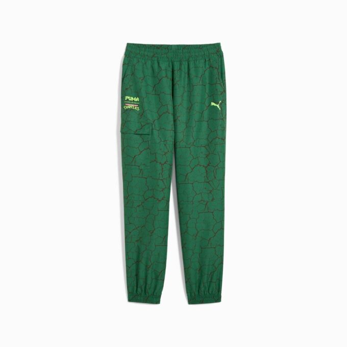 PUMA x TMNT store barnebukser med avslappet vevd cargo