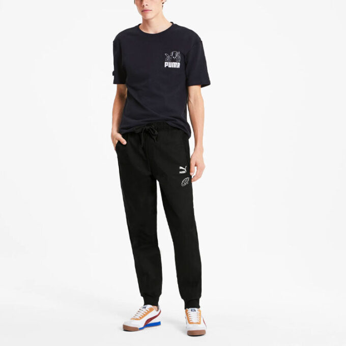 PUMA x Tyakasha Treningsbukser «Svart Hvit»