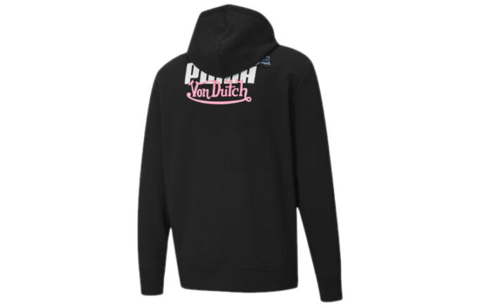 PUMA x Von Dutch Hettegenser «Svart Hvit Rosa»
