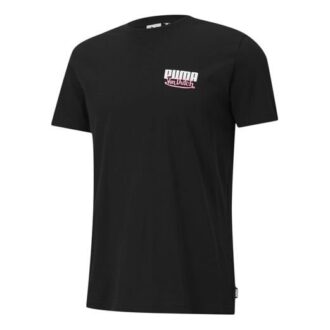 PUMA x Von Dutch T-skjorte «Svart Hvit Rosa»