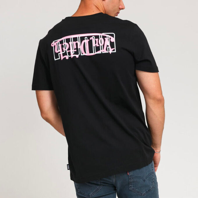 PUMA x Von Dutch T-skjorte «Svart Hvit Rosa»