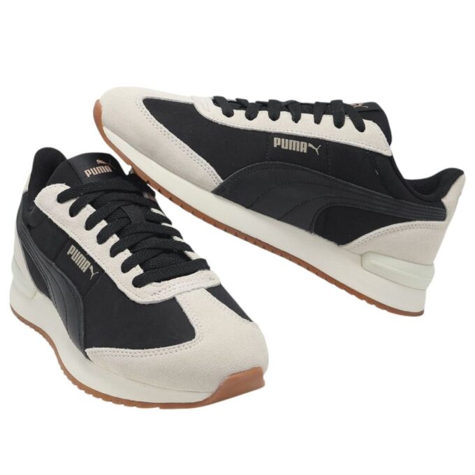 R78 Nylon Retro &laquo;Svart Grå&raquo;