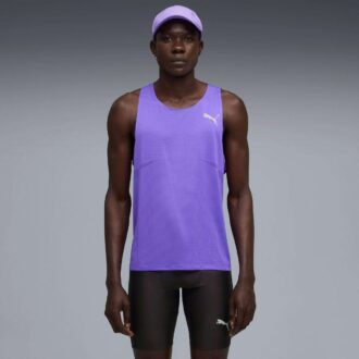 Raceday Ultraspun pustende løpe-singlet for menn