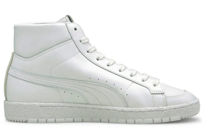 Ralph Sampson 70 Mid Suit Trainers Board Shoes Hvite