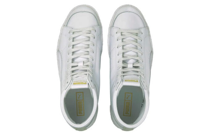 Ralph Sampson 70 Mid Suit Trainers Board Shoes Hvite