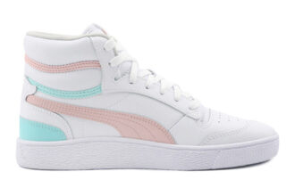 Ralph Sampson Mid K Mid-top Sneakers Hvit/Rosa/Blå
