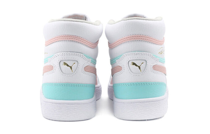Ralph Sampson Mid K Mid-top Sneakers Hvit/Rosa/Blå