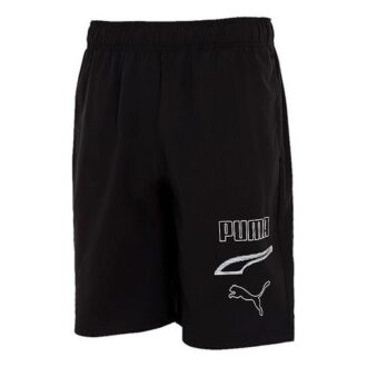 Rebal vevde shorts &laquo;Svart&raquo;