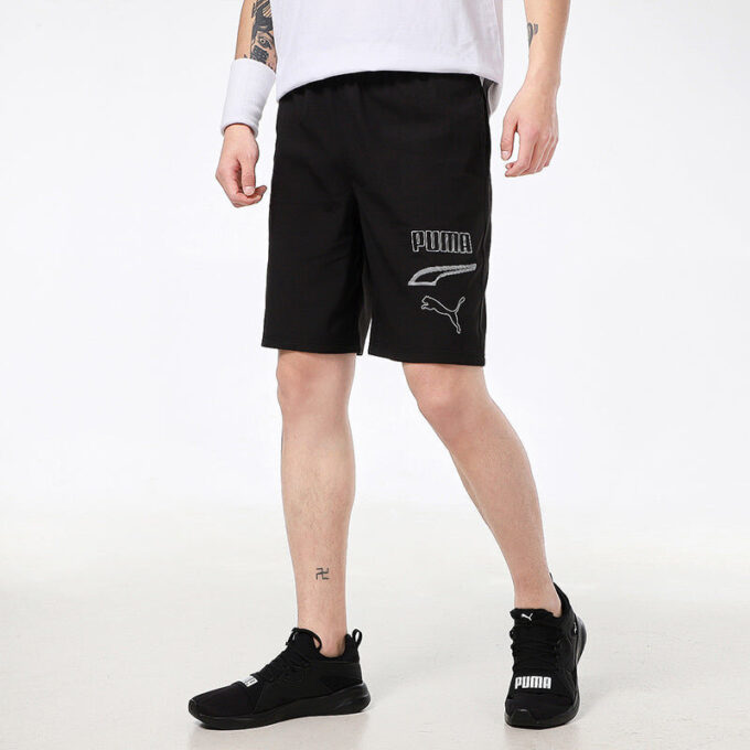 Rebal vevde shorts &laquo;Svart&raquo;