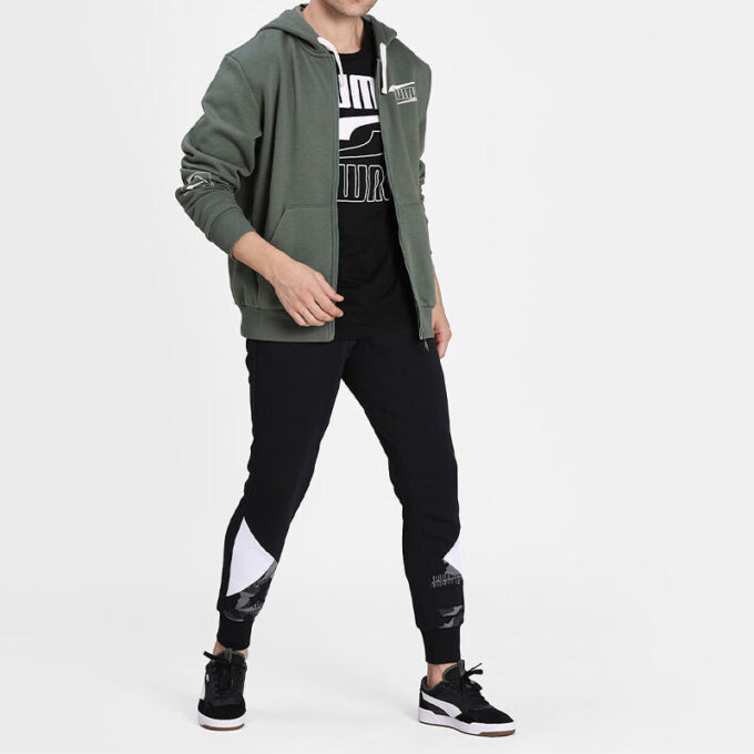 Rebel Camo AOP Joggebukse &laquo;Svart&raquo;