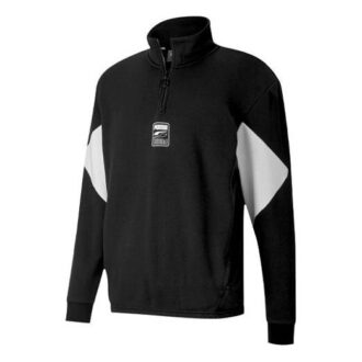 Rebel Half-Zip TR &laquo;Svart Hvit&raquo;
