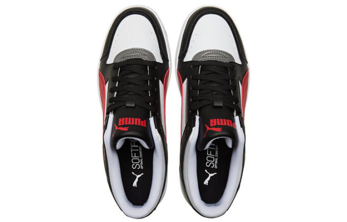 Rebound Joy Low &laquo;Hvit Urban Rød&raquo;