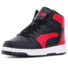 Rebound Layup Bred &laquo;Svart Rød&raquo;