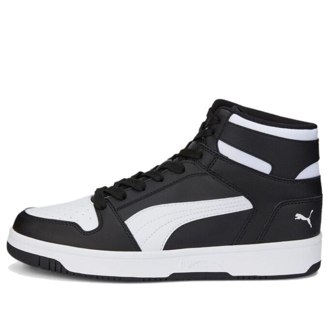 Rebound Layup High Top Sneakers &laquo;Svart Hvit&raquo;
