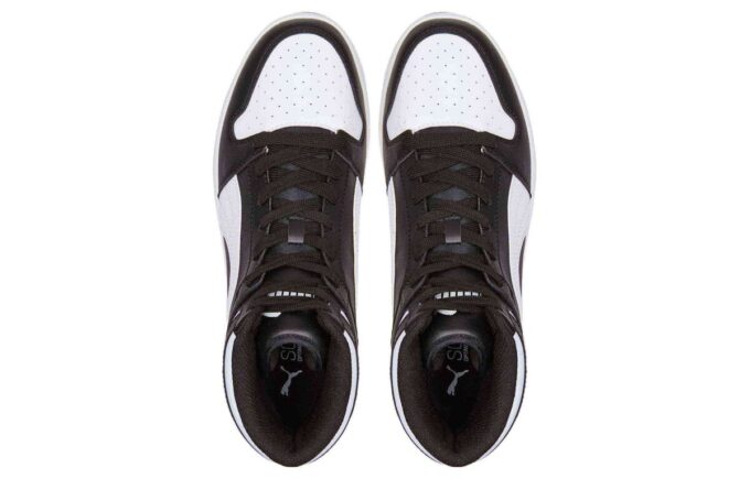 Rebound Layup High Top Sneakers &laquo;Svart Hvit&raquo;