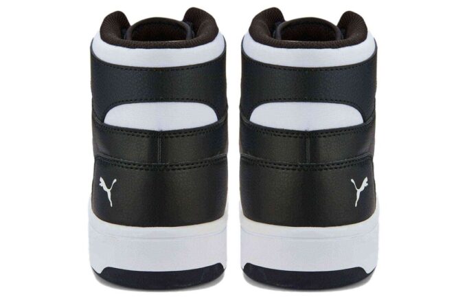 Rebound Layup High Top Sneakers &laquo;Svart Hvit&raquo;
