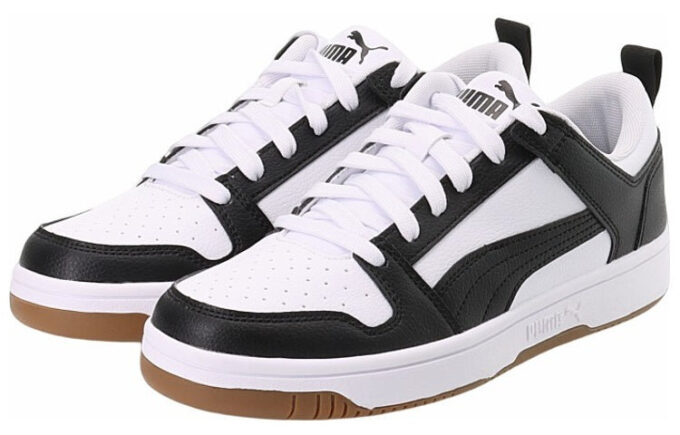 Rebound LayUp Low SL &laquo;Hvit Svart&raquo;
