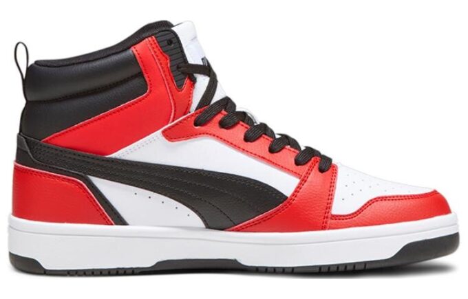 Rebound Sneakers &laquo;Rød Hvit Svart&raquo;