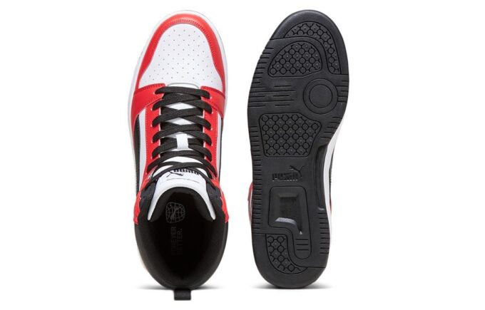 Rebound Sneakers &laquo;Rød Hvit Svart&raquo;