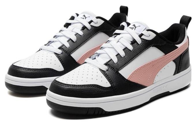 Rebound V6 Low &laquo;Hvit Future Rosa Svart&raquo;