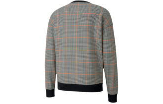 Rechack Pack Crew Genser &laquo;Grå Svart Hvit Oransje&raquo;