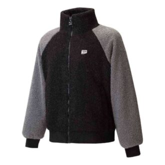 Reglan Sleeve Sherpa-jakke &laquo;Black&raquo;