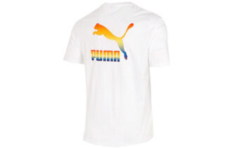 Regnbue-logo-t-skjorte «Hvit»