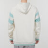 Retro Brodert Logo Sport Kremhvit