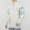 Retro Brodert Logo Sport Kremhvit