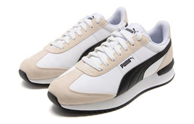 Rider Future Vintage &laquo;Hvit Beige Svart&raquo;