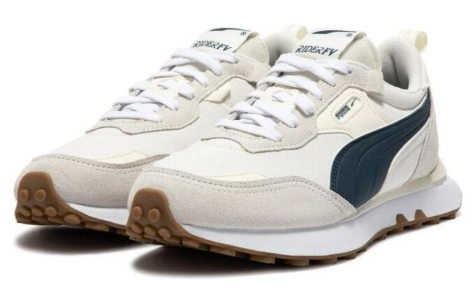 Rider FV Sko &laquo;Hvit Beige Svart&raquo;