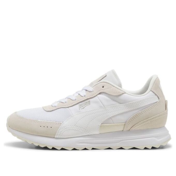Road Rider Suede &laquo;Hvit Vaporgrå&raquo;