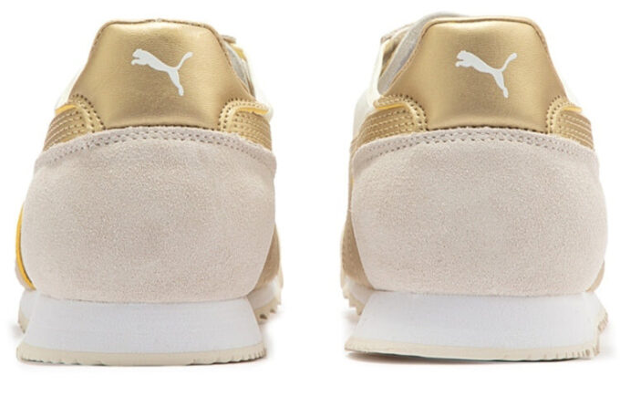 Roma OG Nylon «Metallisk – Whisper White Team Gold»