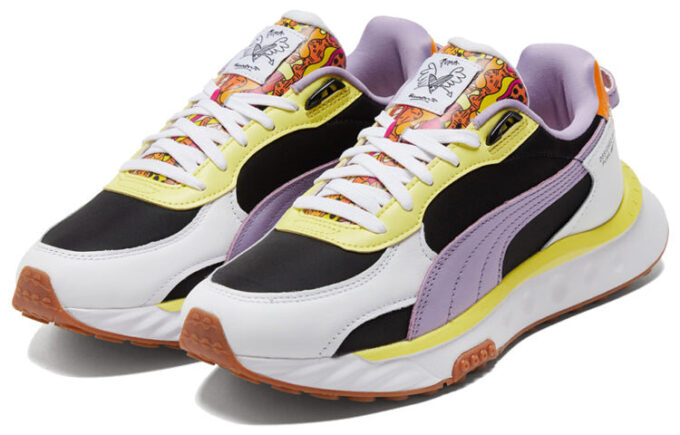 Romero Britto x Wild Rider «White Limelight Gum»